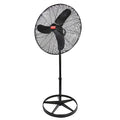 Light Duty Quiet Design Industrial Fan, Pedestal Mount, 30 in Blade Dia, 115V, Oscillating