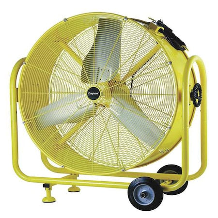 Outdoor Air Circulator, Floor Mount, 24 in Blade Dia, 120V, 3,600/5,800 cfm, Non-Oscillating