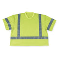 T-Shirt, 3, Class 3, Polyester, Green, XL