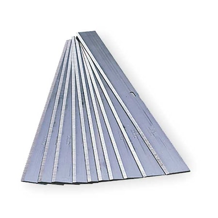 UNGER Black 8" Replacement Scraper Blade, PK10