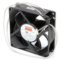Axial Fan, Square, 115V AC, 1 Phase, PBT Plastic, 3 1/8 in W.