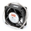 Axial Fan, Square, 115V AC, 1 Phase, PBT Plastic, 2 3/8 in W.