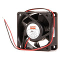Axial Fan, Square, 12V DC, - Phase, PBT Plastic, 2 3/8 in W.