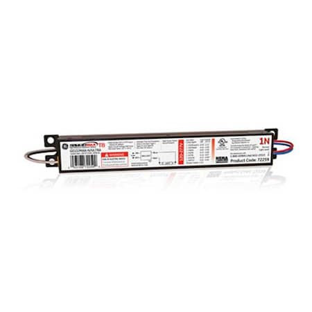 GE LIGHTING 53 to 54 Watts, 2 Lamps, Electronic Ballast