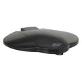 Round Pail Lid, 12 1/4 in Dia, Black, Polypropylene