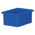 Industrial Grade Polymer, Divider Box, Blue, 10 7/8 in L, 5 in H