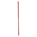 Color Coded Handle 59 in, 1 1/4 in Dia, Red, Fiberglass