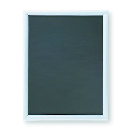 Encl Sign Holder, Wall, 8-1/2x11, Alum/PVC