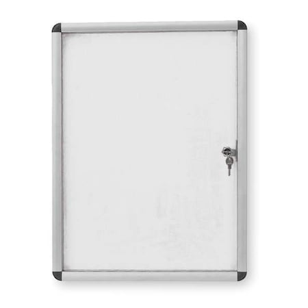 Enclosed Magnetic Bulletin Board 37-1/2"x25-2/5", 1 Door