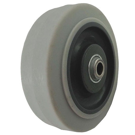 Caster Wheel, 300 lb., 4 D x 1-1/4 In.