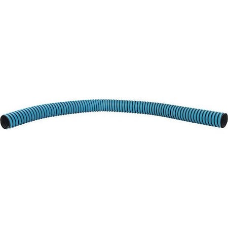 Ducting Hose, 6 In. ID, 25 ft. L, Rubber