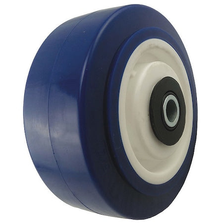 Caster Wheel, 750 lb., 5 D x 2 In., Core Color: White