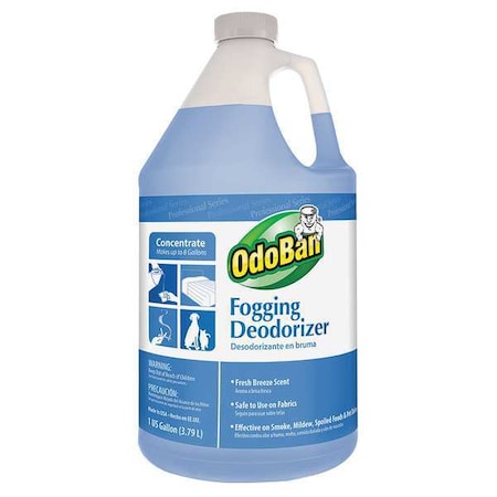 Deodorizer, Size 1 gal., Fresh Breeze, PK4