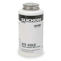 Pipe Thread Sealant 19.2 fl oz, Brush-Top Can, Slickon GTS Gold, Yellow, Paste