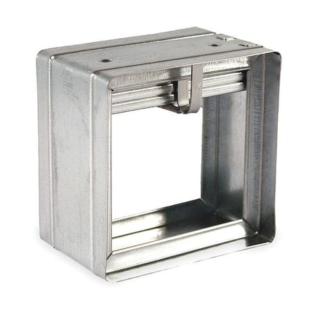 Square Fire Damper, 17-3/4 In. W