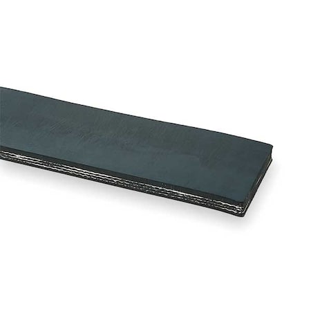 Conveyor Belt,Blk Rubber,50 Ft x 30 In