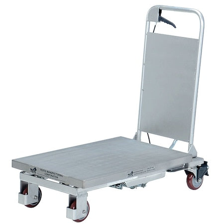 Scissor Lift Table, 400 lb. Cap, 17-5/8"W, 27-1/2"L