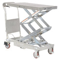 Scissor Lift Table, 800 lb. Cap, 20"W, 35-1/2"L
