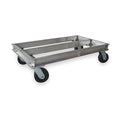 GnrlPrpsDlly, 9in, 36in, Slvr, Alum, 2, 000lb
