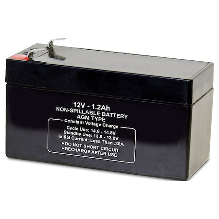 Battery, Sealed Lead Acid, 1.2Ah, Faston