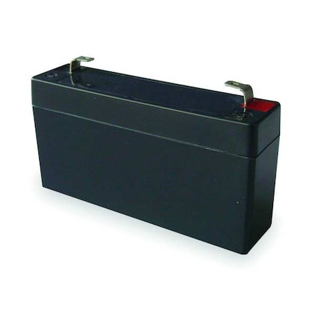 Battery, Sealed Lead Acid, 6V, 1.2Ah, Faston