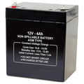 Battery, Sealed Lead Acid, 12V, 4Ah, Faston