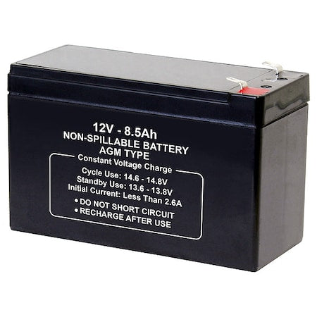 Battery, Sealed Lead Acid, 8.5Ah, Faston