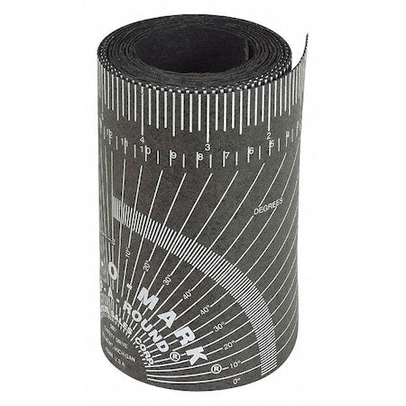 4 ft Wrap-a-Round/Diameter Tape Measure, 3 7/8 in Blade