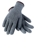 Knit Gloves, Uncoated, General Purpose Work Gloves, Cotton/Polyester, Gray, Large, 1 Pair