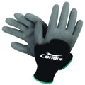 Coated Gloves, Polyurethane, Smooth, 3/4 Dip, 1 Abrasion Level, Gray, 2XL (11) 1 PR