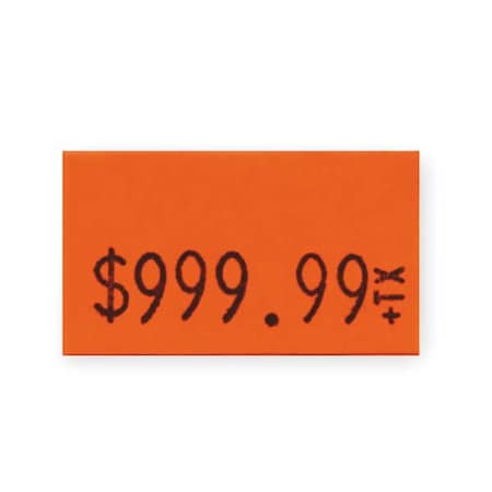 PricingLabelKit,Red,1/2inH,7/8inW,PK3