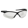 Nemesis Rx Readers Prescription Safety Glasses, Diopter Strength: +2.50, Black Frame, Clear Lens