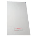 Disposable Tacky Mat, Polyethylene, 0.3970 mm Thick, 24 in W x 36 in L, White, 30, 4 PK
