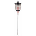 Chemical Mixing Dispenser Bottle, 13 in H, 2 1/2 in W, 2 1/2 in D