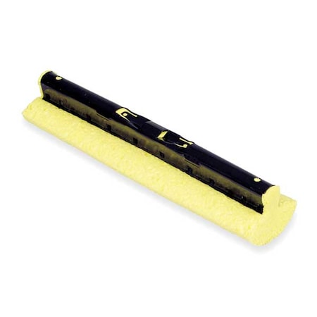 3 in Sponge Mop Head, Snap On Connection, Yellow