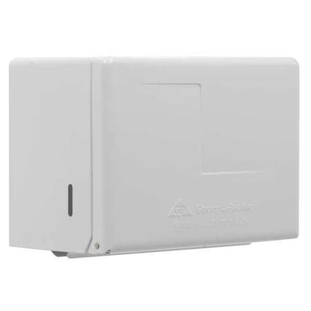 7-1/8"H x 11-5/16"W, Towel Dispenser, White