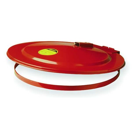 Drum Cover, Self Closing, 30 Gal, Fire Safe