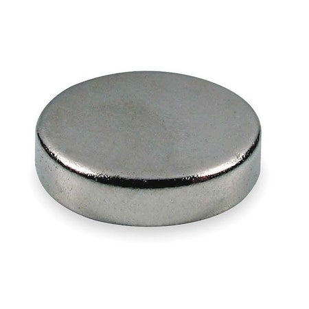 Disc Magnet, Neodymium, 5.8 lb. Pull