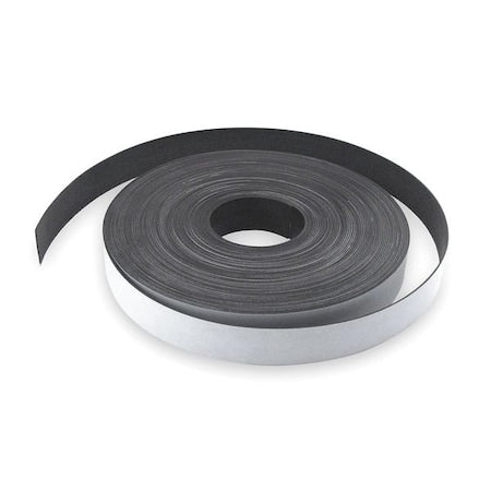 Magnetic Strip, 100 ft. L, 3 In W, Thickness: 0.06 in