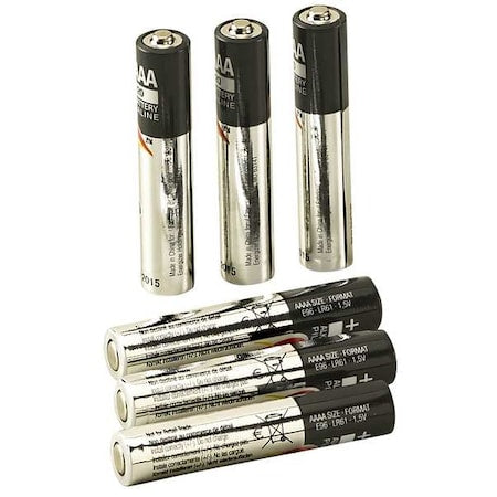 Stylus Alkaline AAAA AAAA Battery, 6 PK