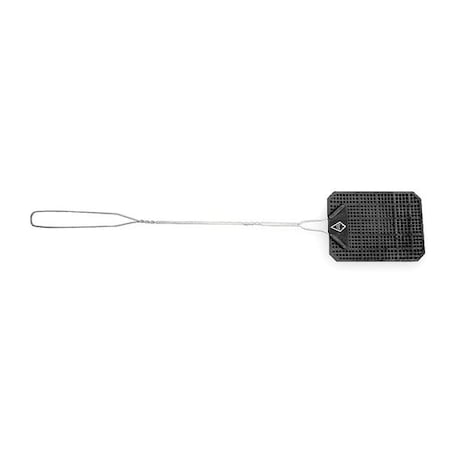 Flyswatter, Black, Wire/Plastic