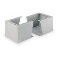 Enclosure Floor Stand, 10 Gangs, Carbon Steel