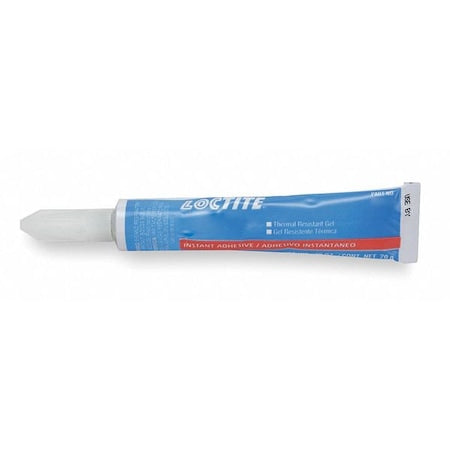 Instant Adhesive, 426 Series, Black, 0.7 oz, Tube