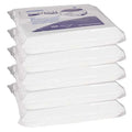W4 Dry Cleanroom Wipes (33390), Double Bag, White, 9" x 9" Disposable, 100 Wipes/Pack, PK5