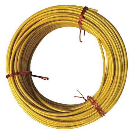 Cable, 1/8 In, L100Ft, WLL340Lb, 7x7, Steel