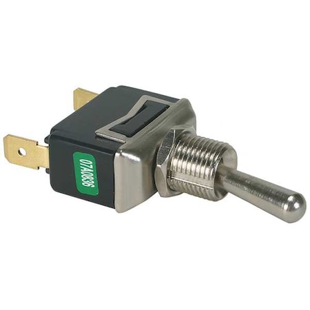 Toggle Switch, SPST, 15A at 277V, QuikConnct