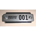 Number Plate, Numbers 11-25, PK15