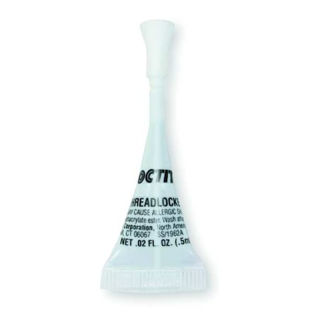 Threadlocker, LOCTITE 242, Blue, Medium Strength, Liquid, 0.5 mL Capsule