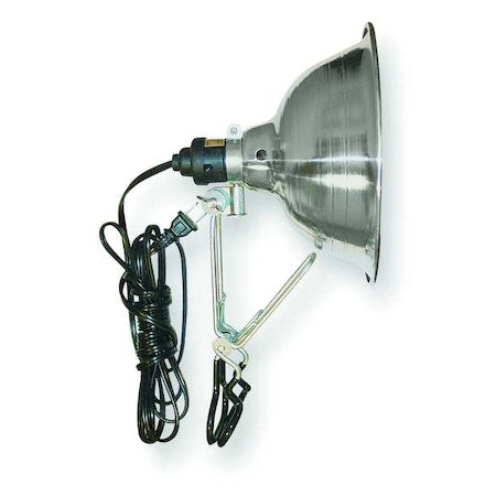Silver Incandescent Clamp Light (Formerly LumaPro)