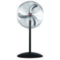 Standard Duty Quiet Design Industrial Fan, Pedestal Mount, 30 in Blade Dia, 115V, Oscillating